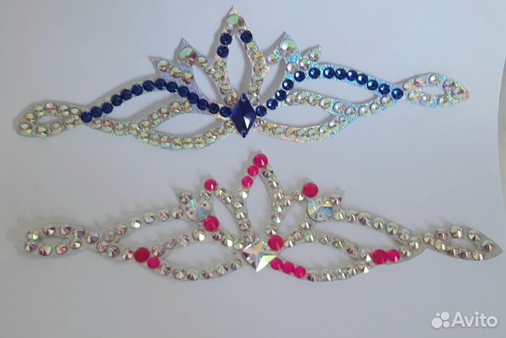 Украшение на пучок для художественной гимнастики,а