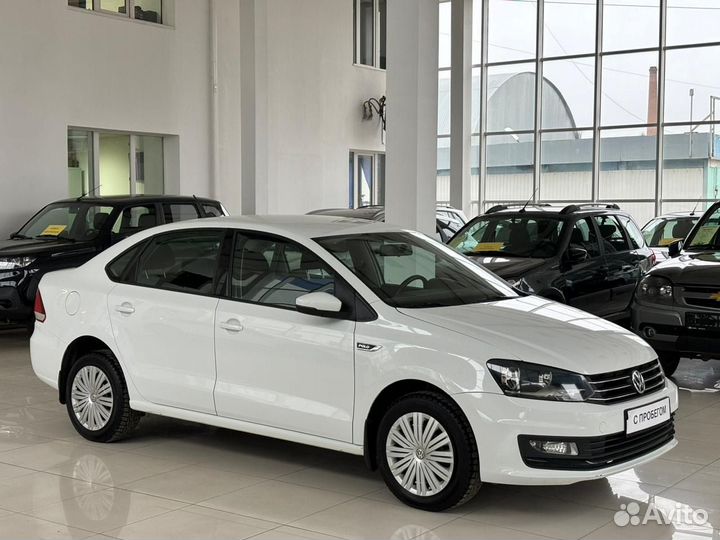 Volkswagen Polo 1.6 AT, 2018, 98 000 км