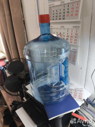 Бутылка 19 литров новая