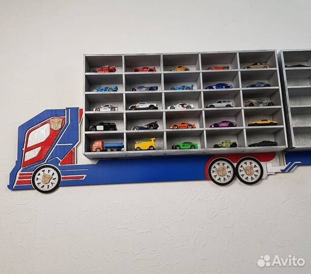 Полка гараж для машинок