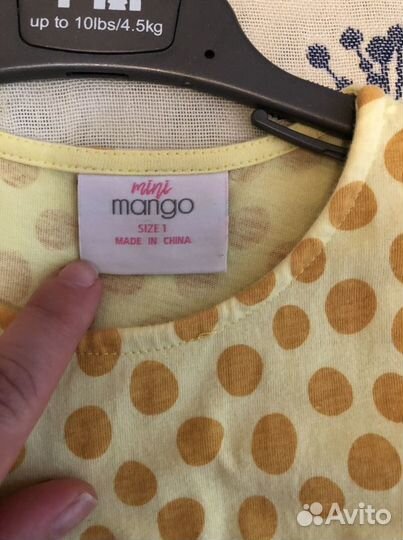 Платье mini mango