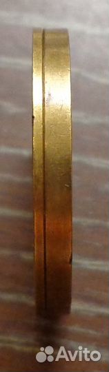 Венгрия 1000 ф. 2002 г. шпионская монета-контейнер