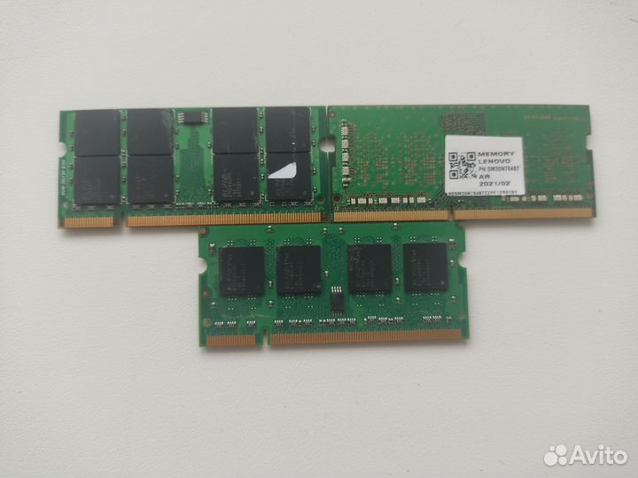 Оперативная память ddr2 и ddr4