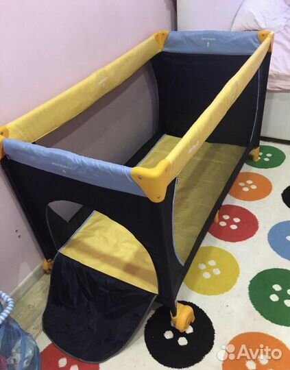 Детская кроватка манеж