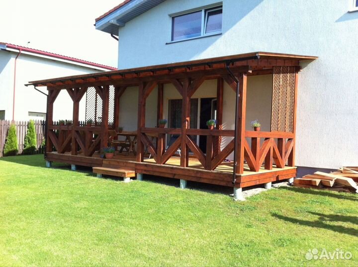 Строительство терасс и веранд