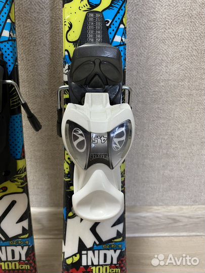 Горные детские лыжи К2 100 см