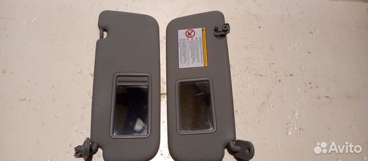 Козырьки солнцезащитные Kia Rio 3