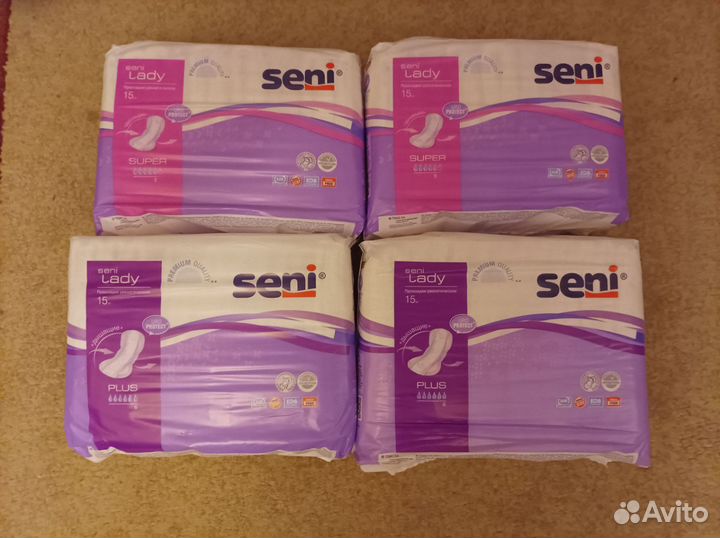 Прокладки урологические seni lady 6