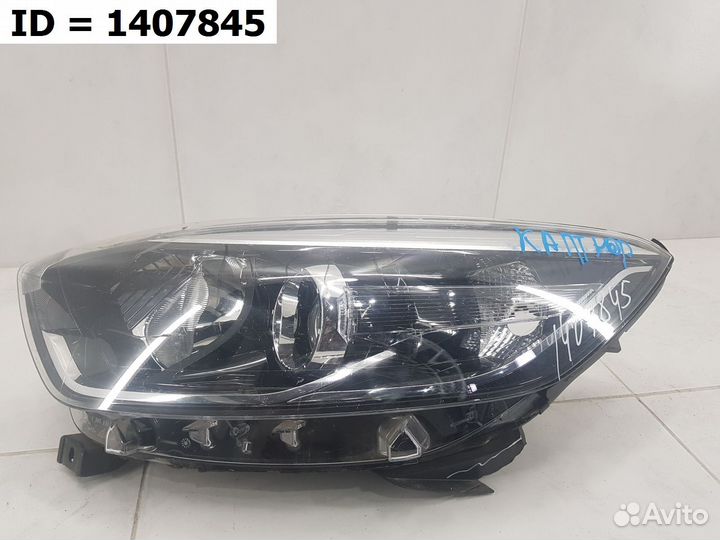 Фара левая Renault Kaptur