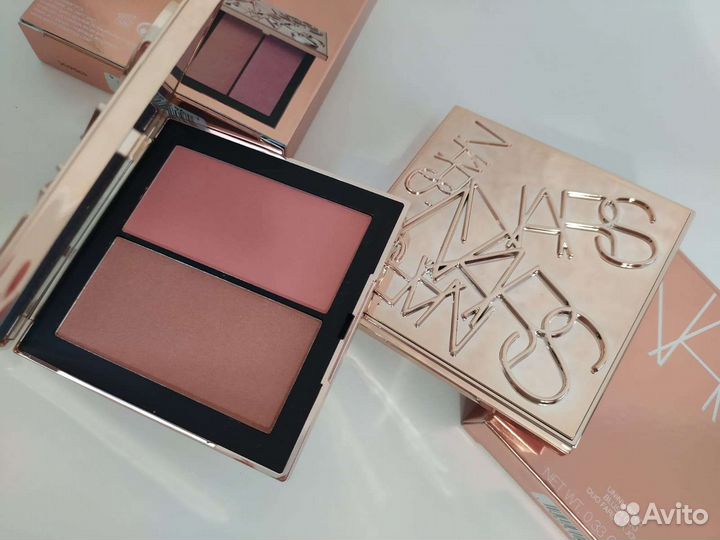 N A R S. Румяна в большом Золотом футляре.Оригинал