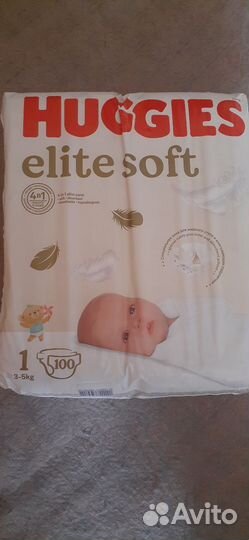 Huggies elite soft 1