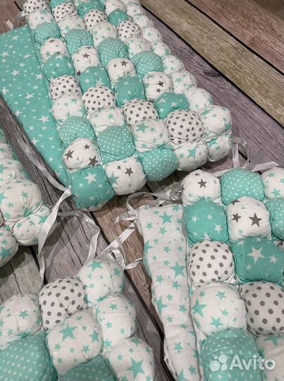 Бортики в кроватку