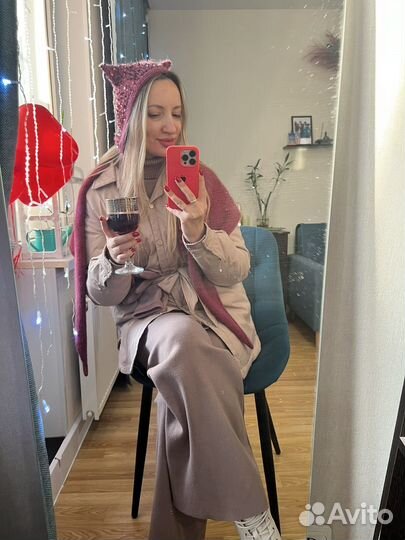 Комплект чепчик + косынка