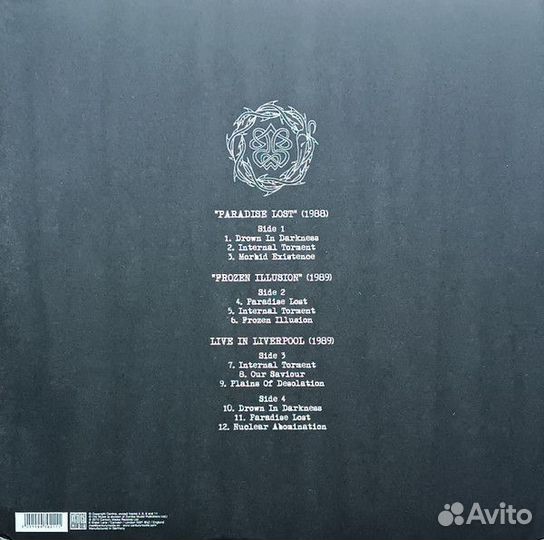 Винил Paradise Lost – Drown In Darkness (2LP)