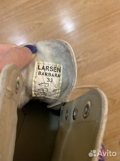 Коньки larsen barbara 33