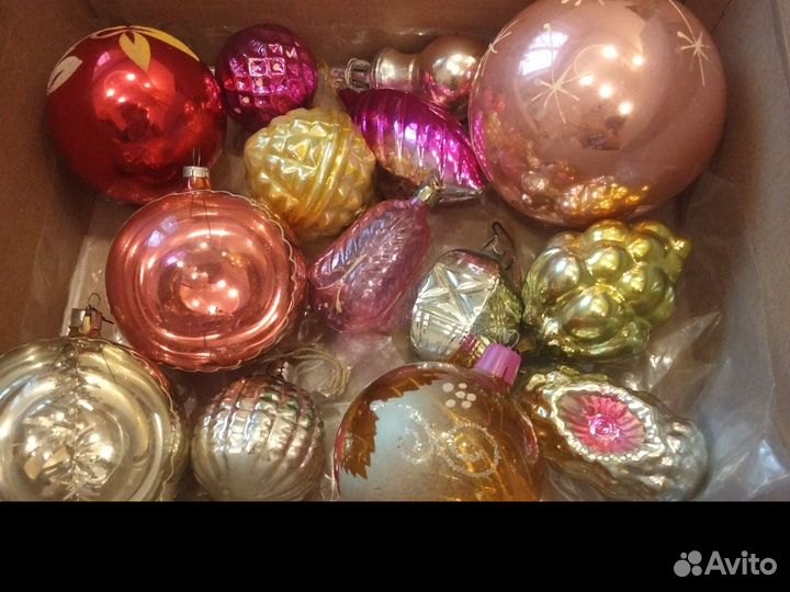 Елочные игрушки СССР