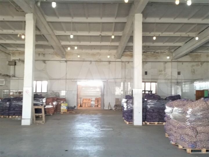 Пищевое пр-во, склад на пандусе 1000 м2 60 квт