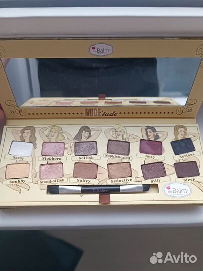 Палетка теней the Balm nude