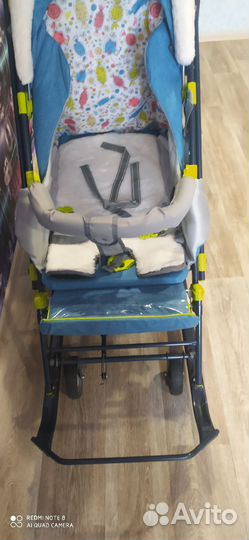 Санки коляска ника