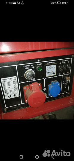 Гениратор бензиновый 6кв