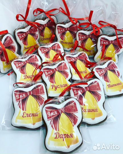 Имбирные пряники к Последнему звонку