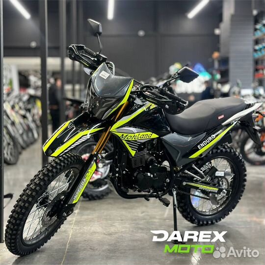 Эндуро. Кроссовый мотоцикл 300 enduro ST neon