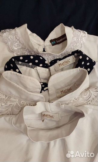 Школьные блузки 128