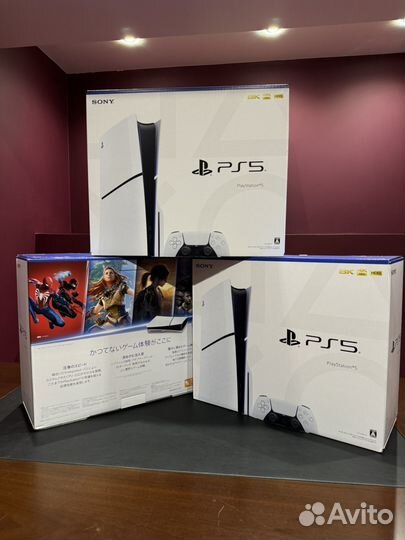 Sony playstation 5 slim с дисководом