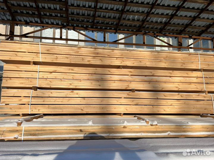 Доска обрезная 25х150х6000мм от производителя