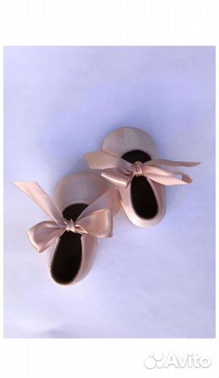 Пинетки для девочки нарядные