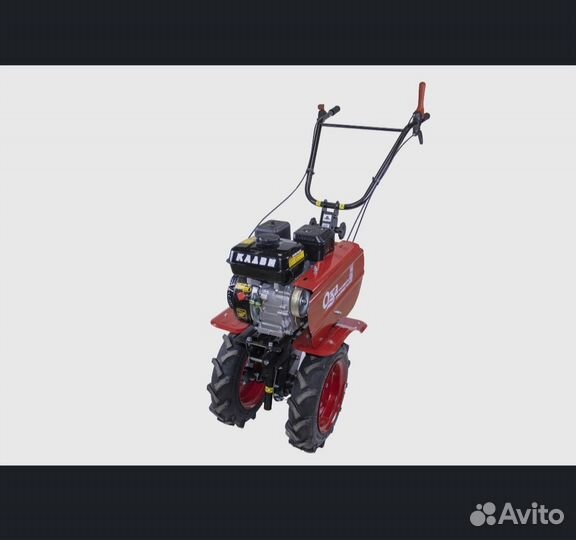 Вспашка участка мотоблоком