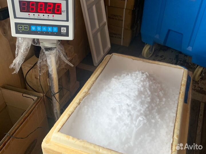 Сухой лёд (гранулы)