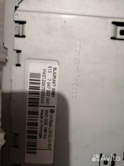 Магнитола rcd 310