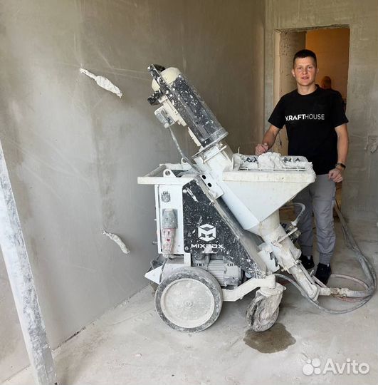 Механизированная штукатурка