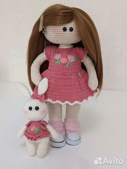 Интерьерная кукла ручной работы в стиле Тильда