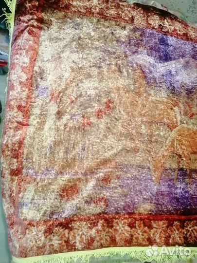 Плюшевый ковер СССР