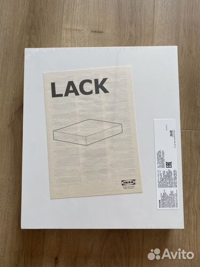 Полка IKEA lack белая новая