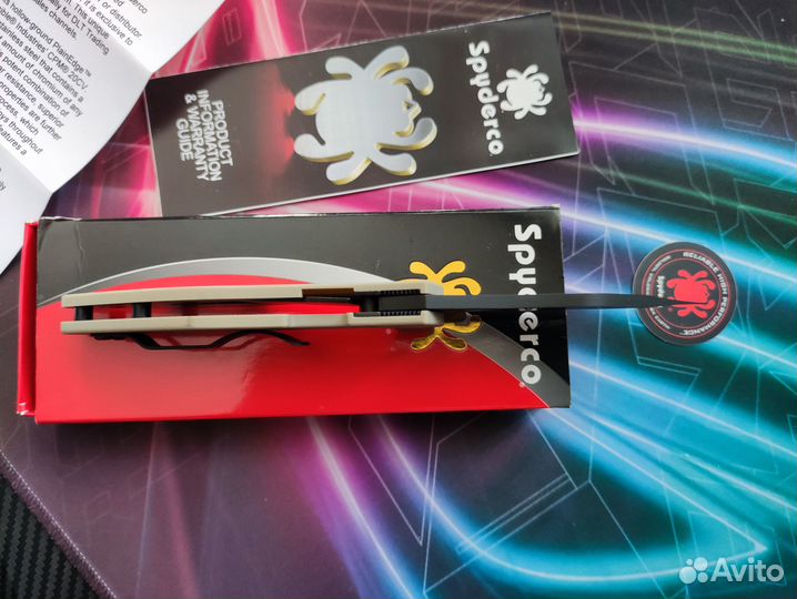 Нож складной Spyderco Yojimbo 2 Tan cpm20CV