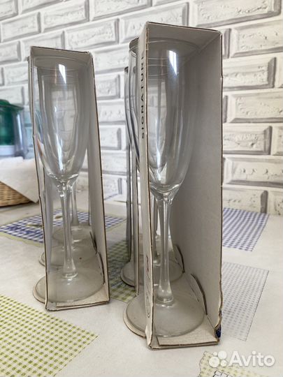 Бокалы Фужеры подарок на 8 марта 14 февраля