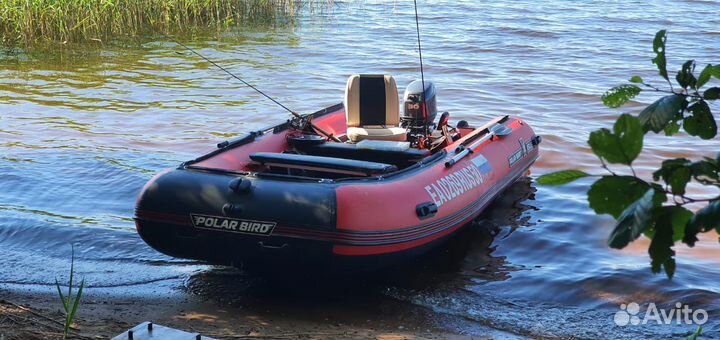 Надувная лодка Polar Bird 450 E с мотором