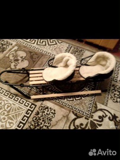 Детские санки для двойни