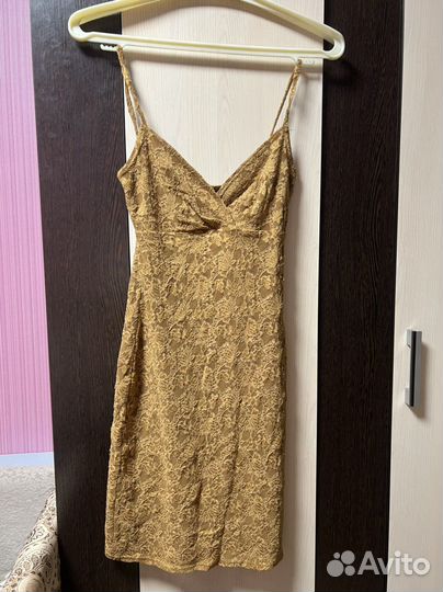 Платье мини 44 вечернее Новый год