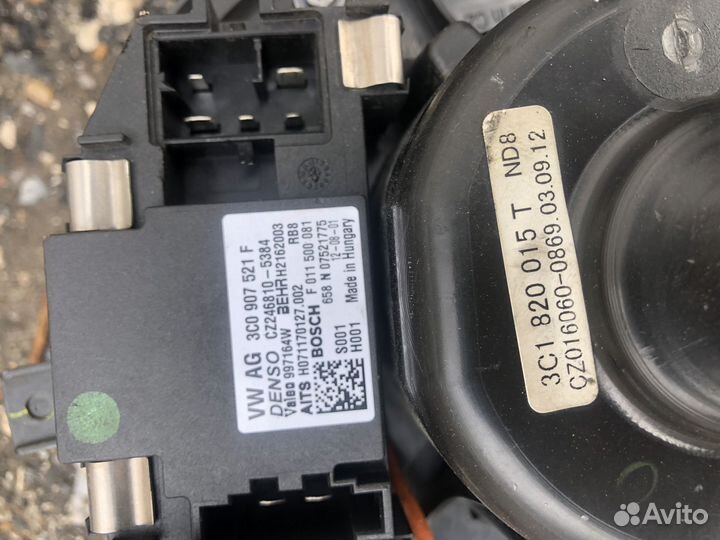 Мотор отопителя Skoda Superb Mk2