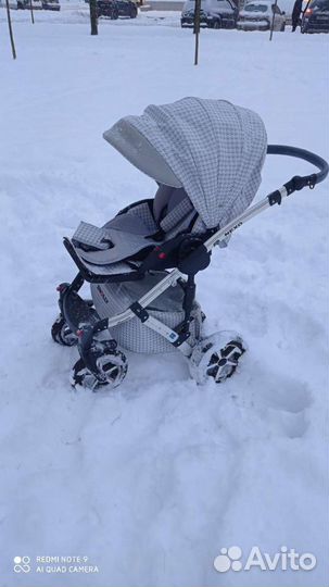 Стильная коляска 2в1 Snolly Nexo