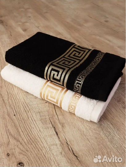 Полотенце банное махровое набор 4 шт