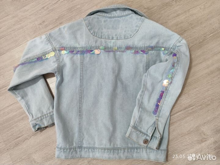 Куртка джинсовая для девочки