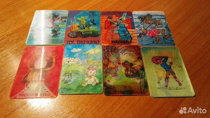 Переливные и стерео календарики