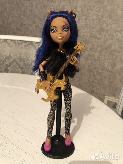 Кукла Монстер Хай Клодин Вульф пугающие рокеры