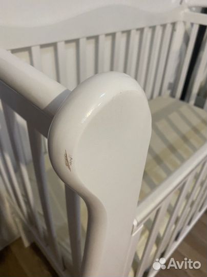 Детская кровать с универсальным маятником и ящиком