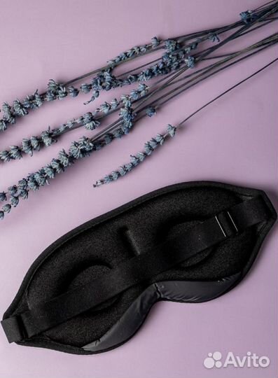 Маска для сна женская / повязка на глаза мужчинам